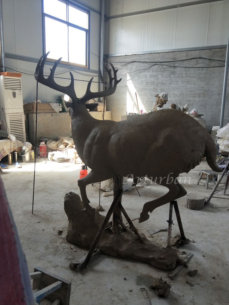 decorative deer statues