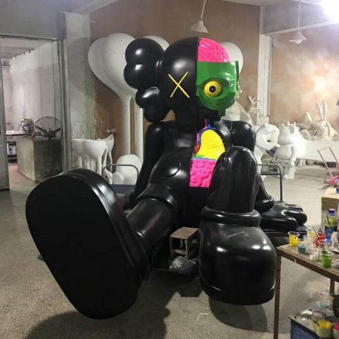 kaws doll life size