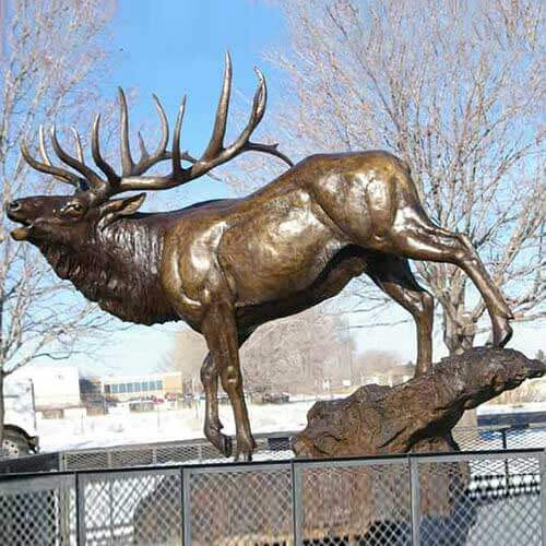 Life Size Elk Statues