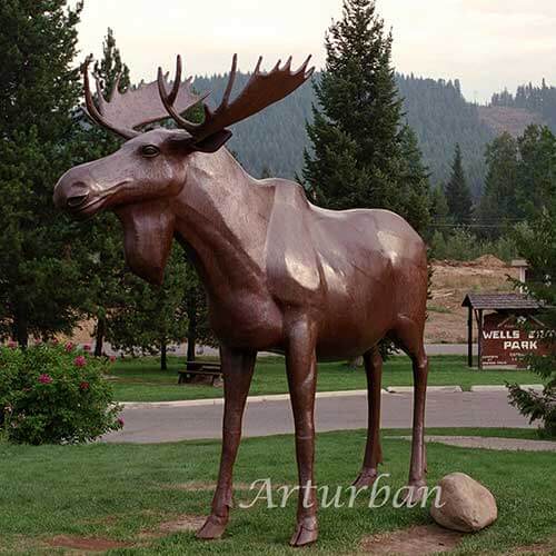  Moose Statue for Sale
