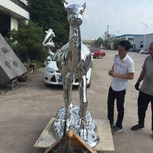 metal camel statue