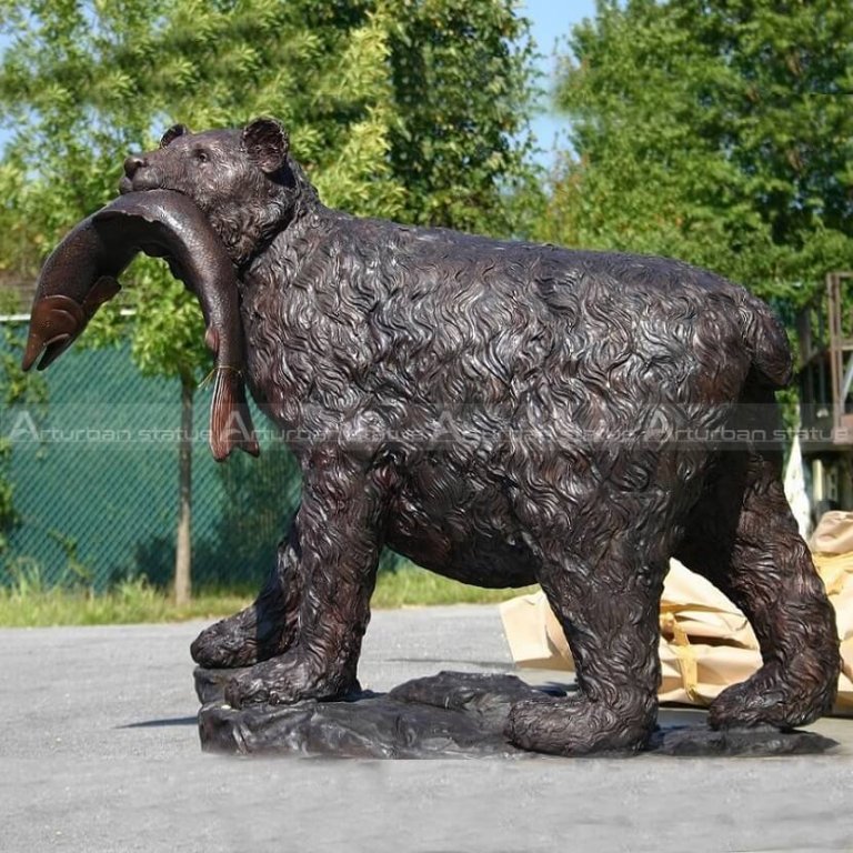 Bear Garden Statue,Bear Sculptures For Sale,Metal Bear Statue