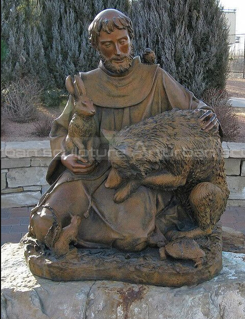 st francis garden statue