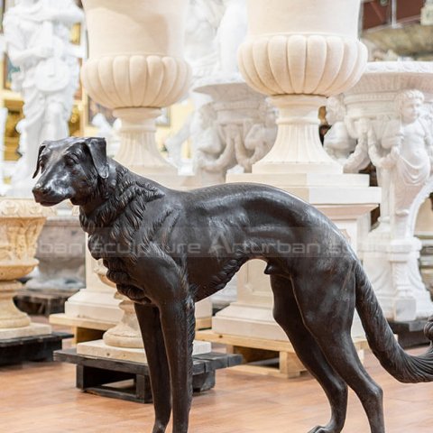 dog memorial statue