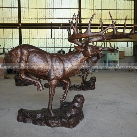 outdoor deer statues for sale