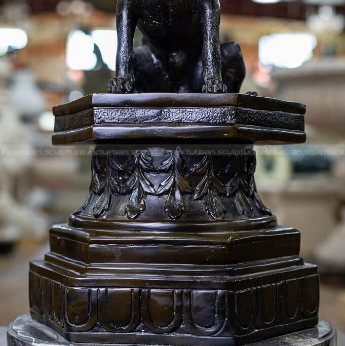 decorative dog statue