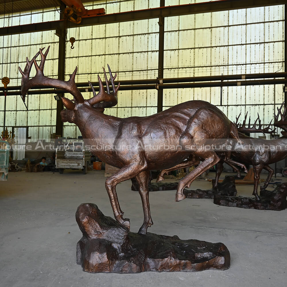 outdoor deer statues for sale