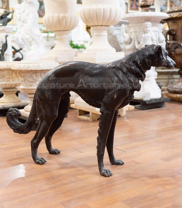 dog statue