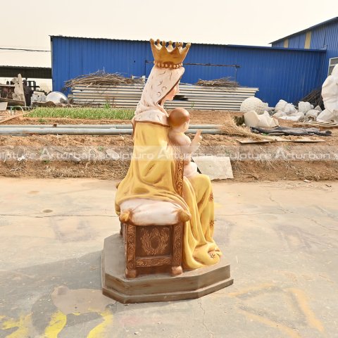 lady of mount carmel statue