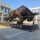 large bull statue