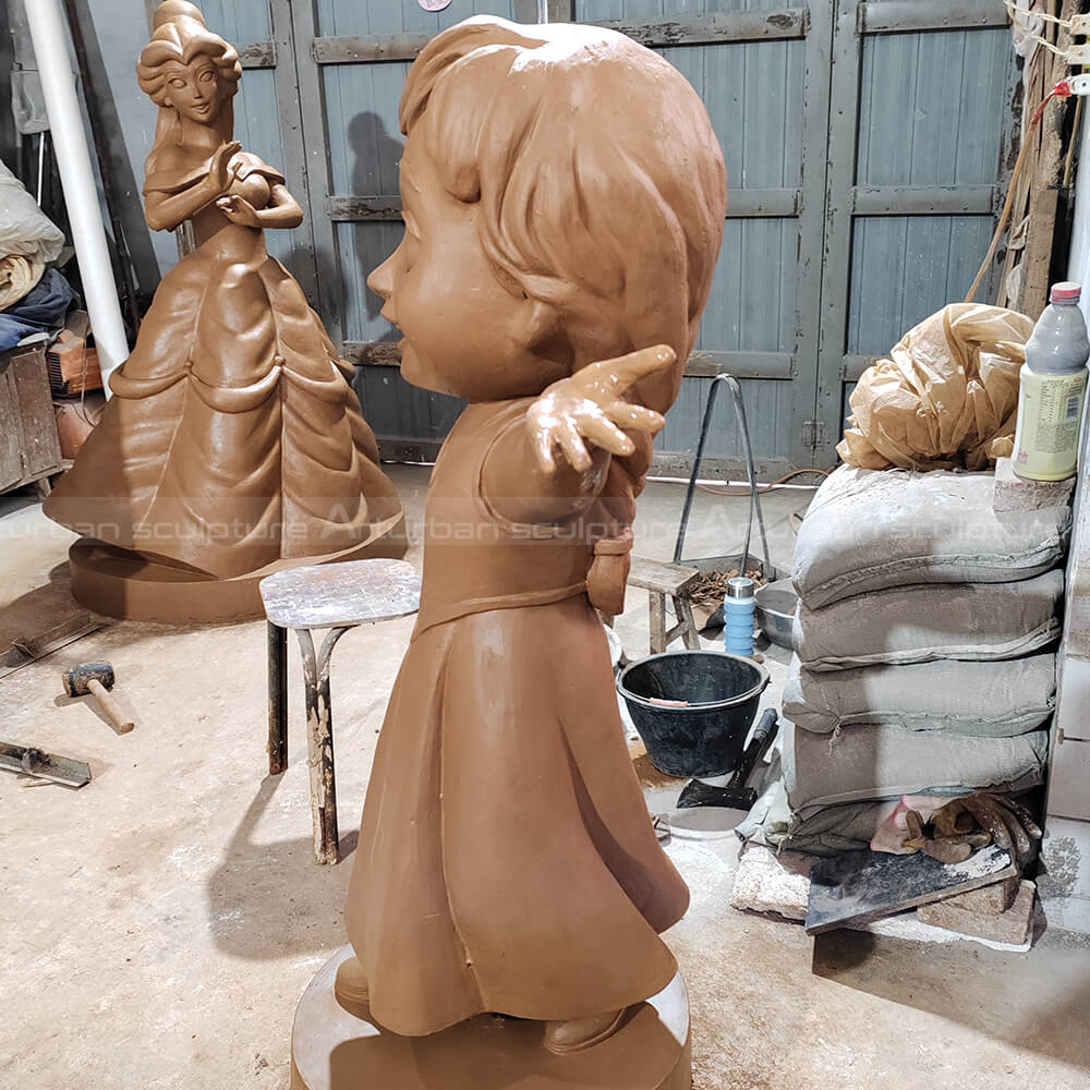 frozen anna clay mold