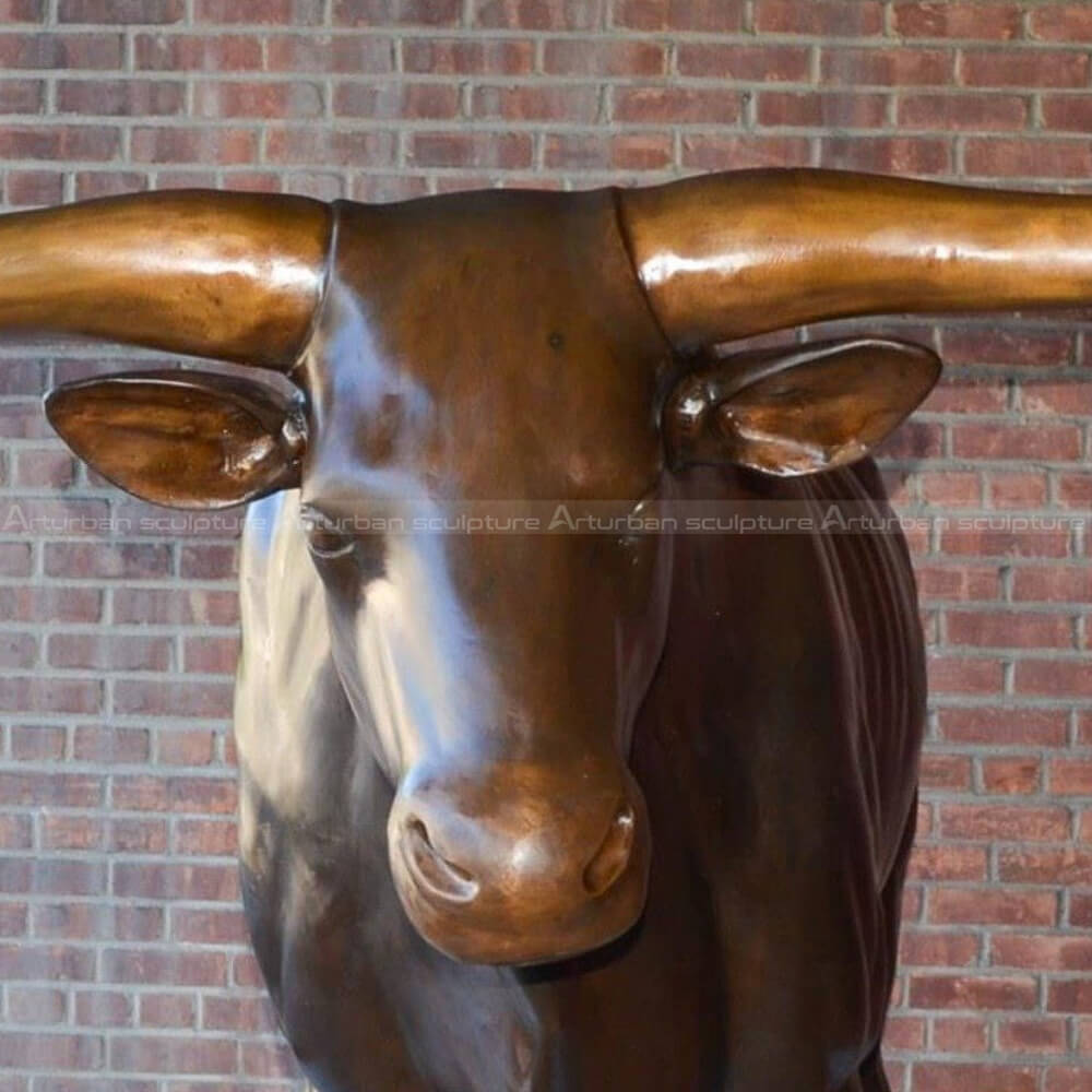 longhorn sculpture