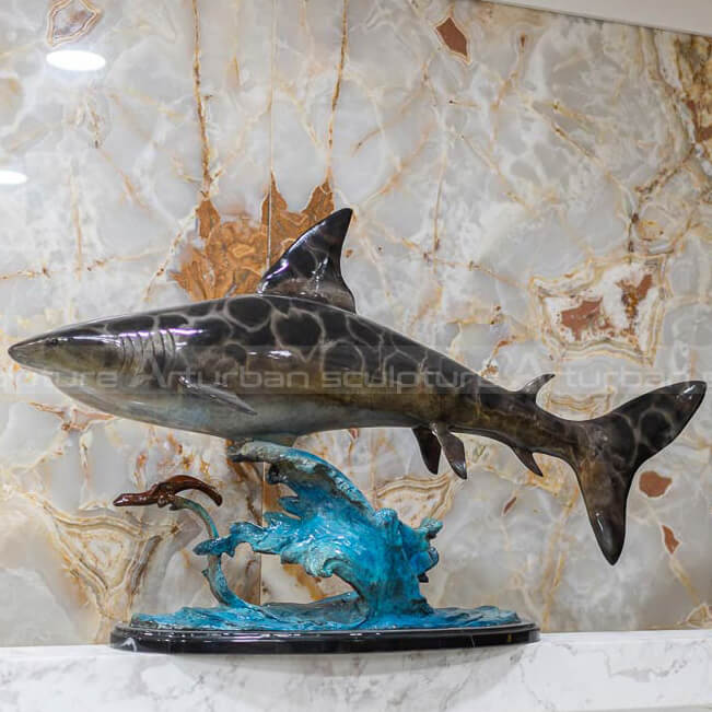 bass fish sculpture