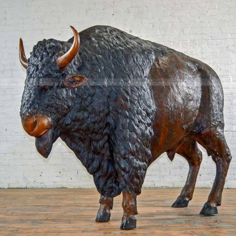 bison statue