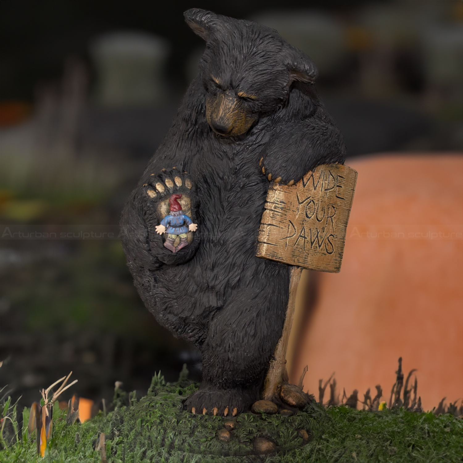 bear lawn decor 