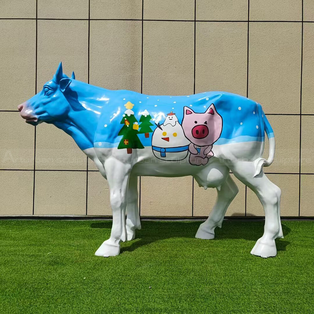 cow garden ornament