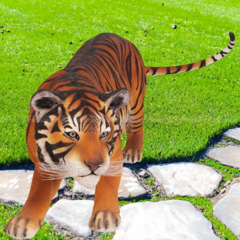 Bengal Tiger Life Size Statue