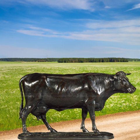 holstein cow statue