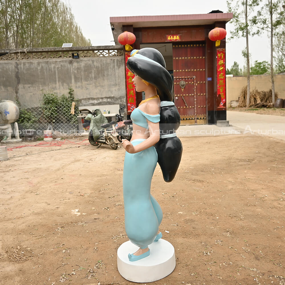 princess jasmine statue