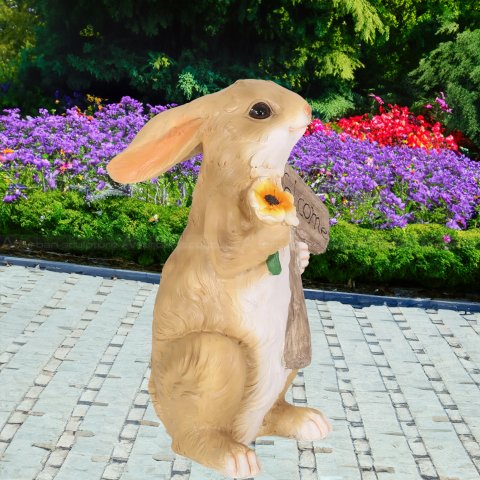 rabbit garden decor