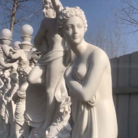 Aphrodite Bathing Statue