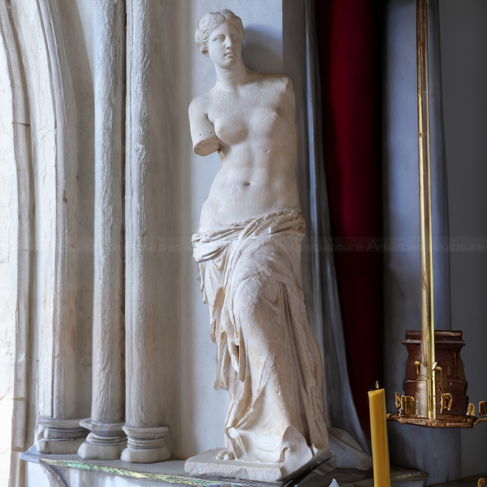 Aphrodite's Armless Statue