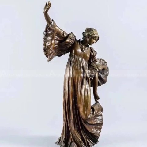 Art Nouveau Lady Figurines