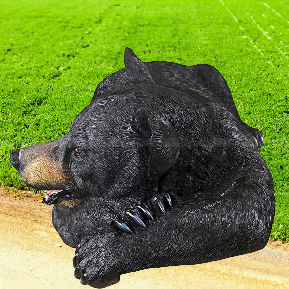 Black Bear Yard Statues