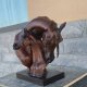 Bronze Arabian Horse Head Home Decor