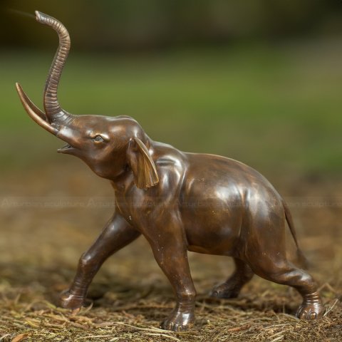 Bronze Elephant Ornament