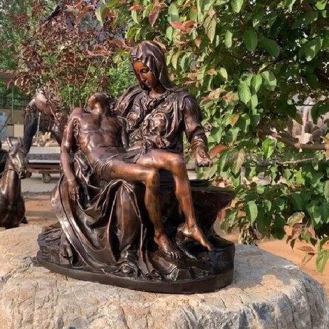 Bronze Pieta Statue