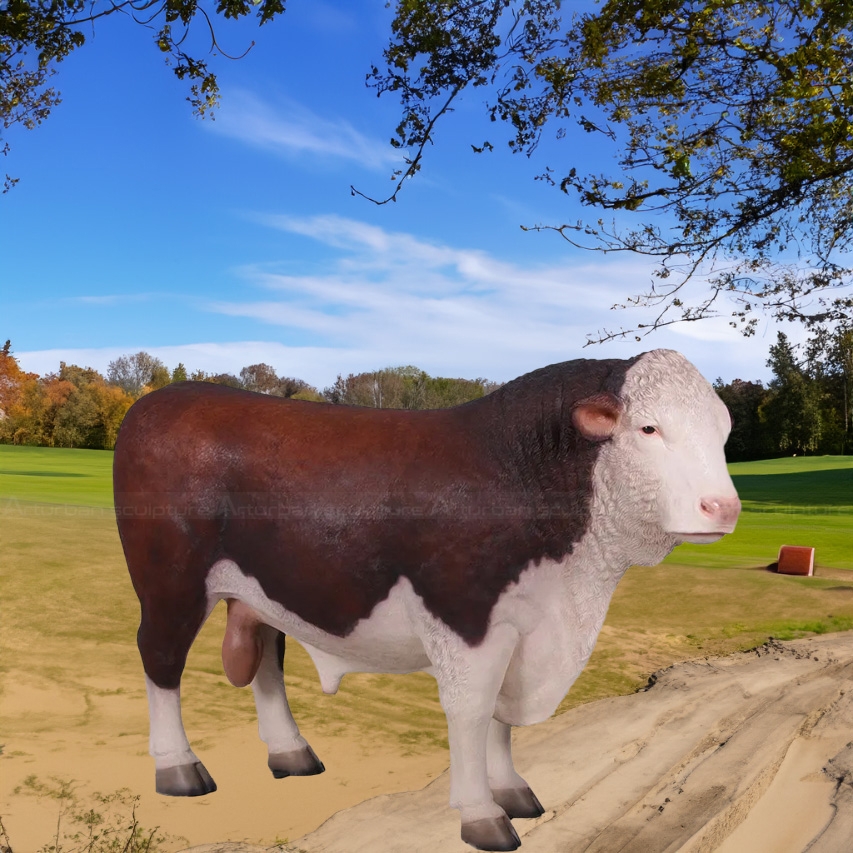 Hereford Bull Sculpture