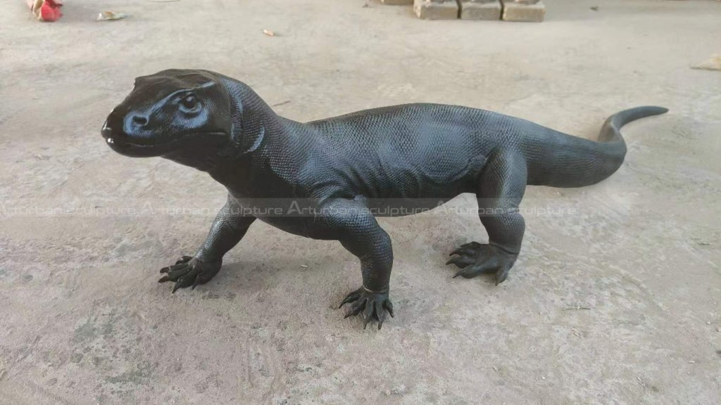 bronze Komodo Dragon