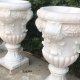 Roman Style Marble Flower Pots