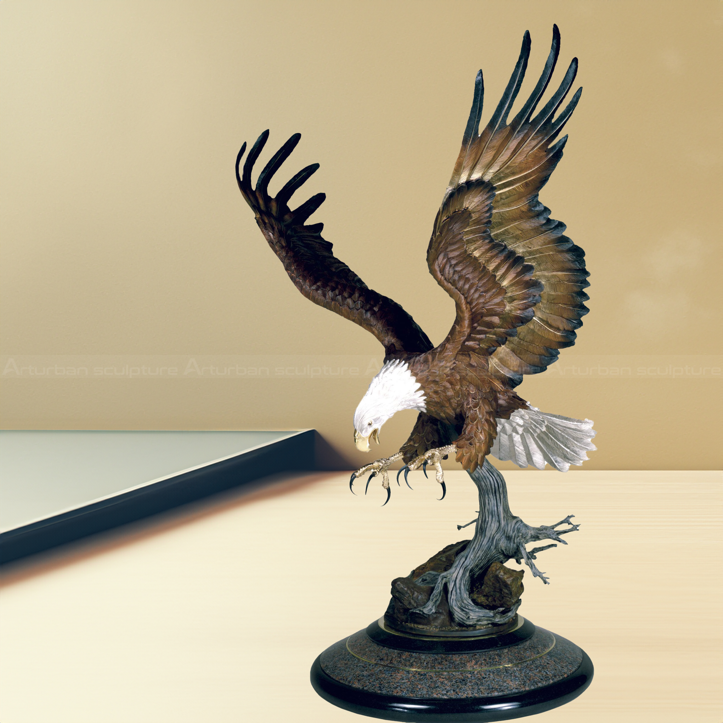 Soaring Eagle Statue