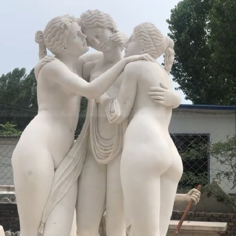 Three Muses Statue