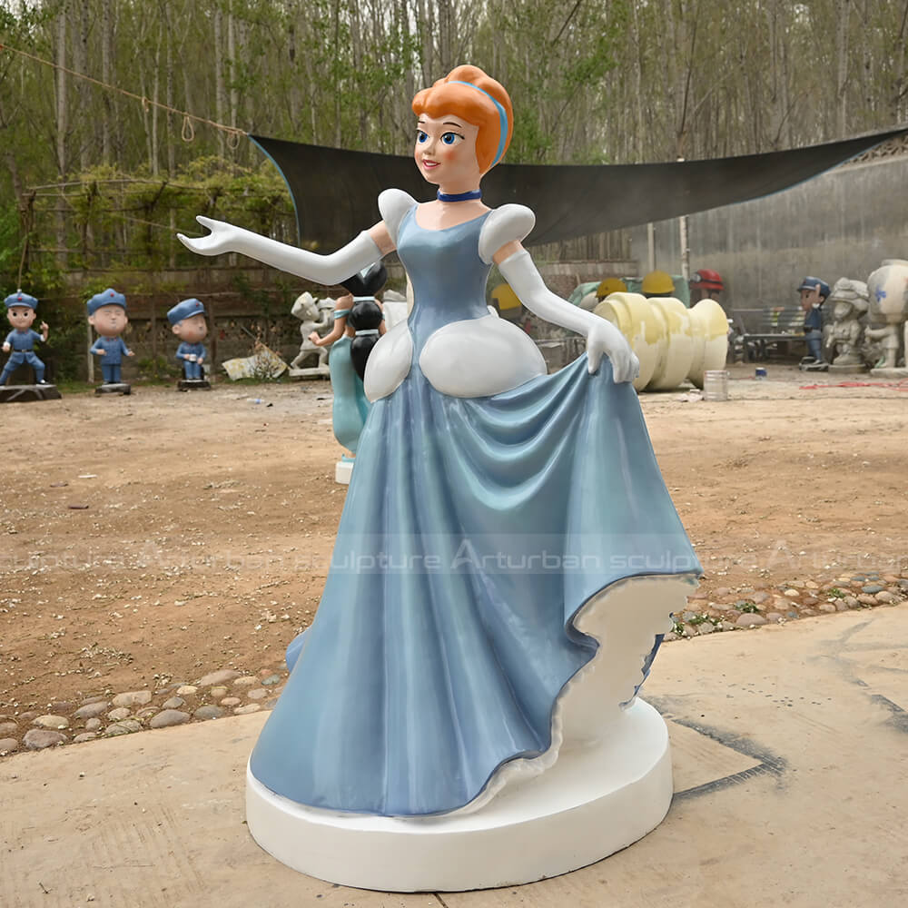Cinderella Garden Statue