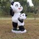 panda outdoor statue