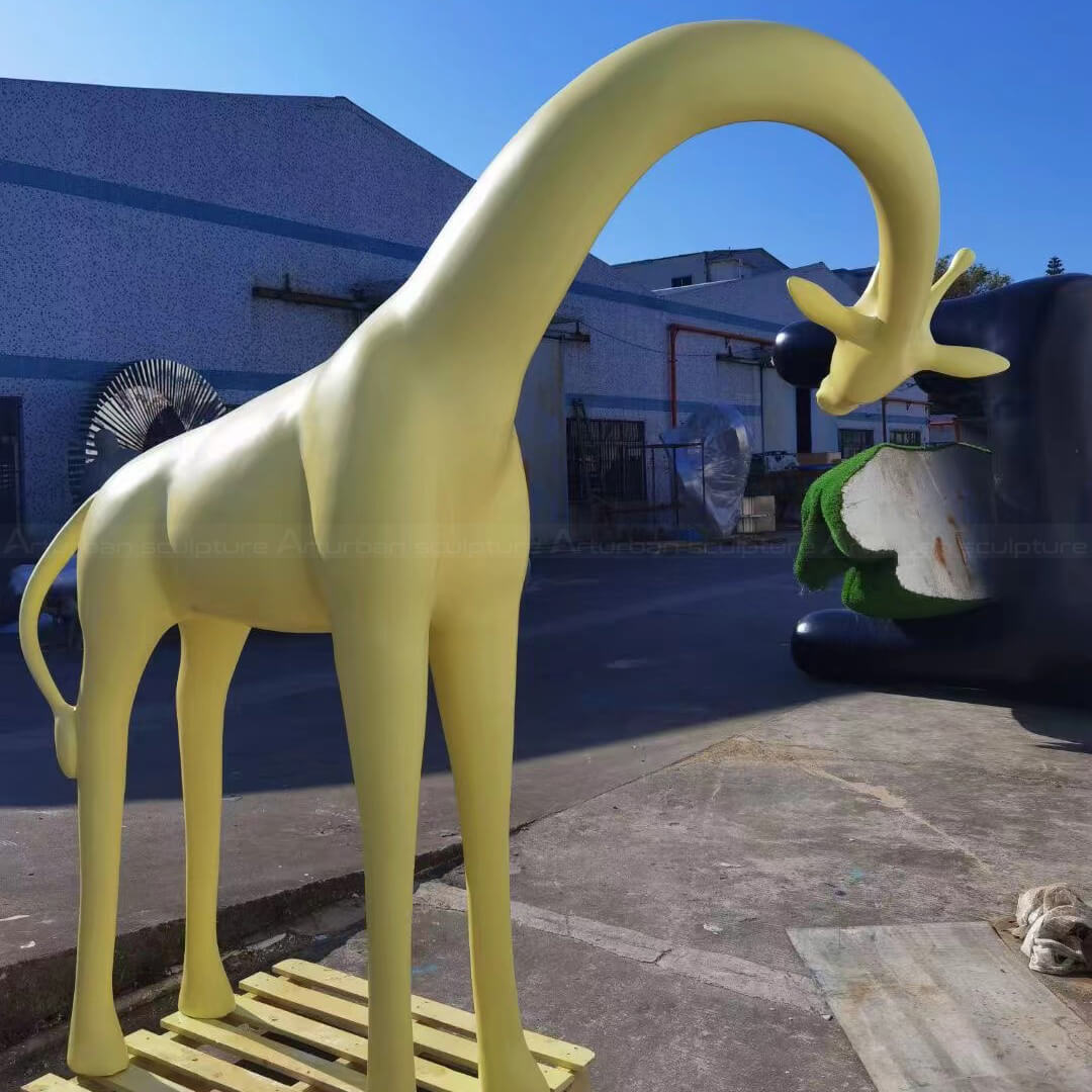 resin giraffe statue