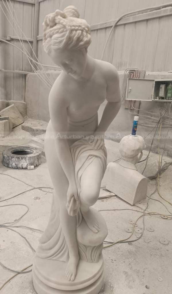 Aphrodite Bathing Statue