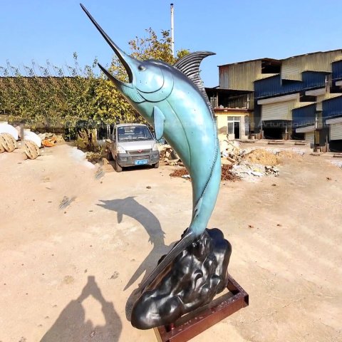 Blue Marlin Statue