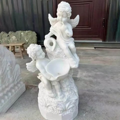 Cherub Water Fountain Outdoor