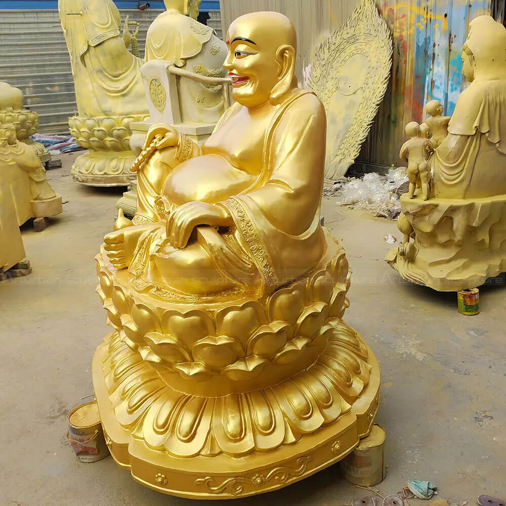 Gold Happy Buddha