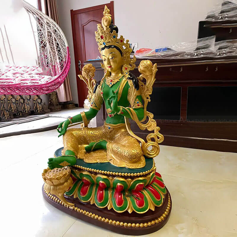 Green Tara Sculpture