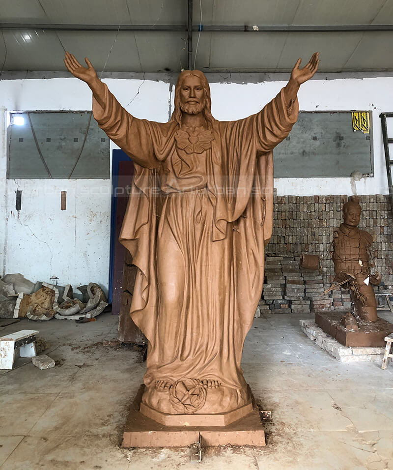 life size bronze jesus statue