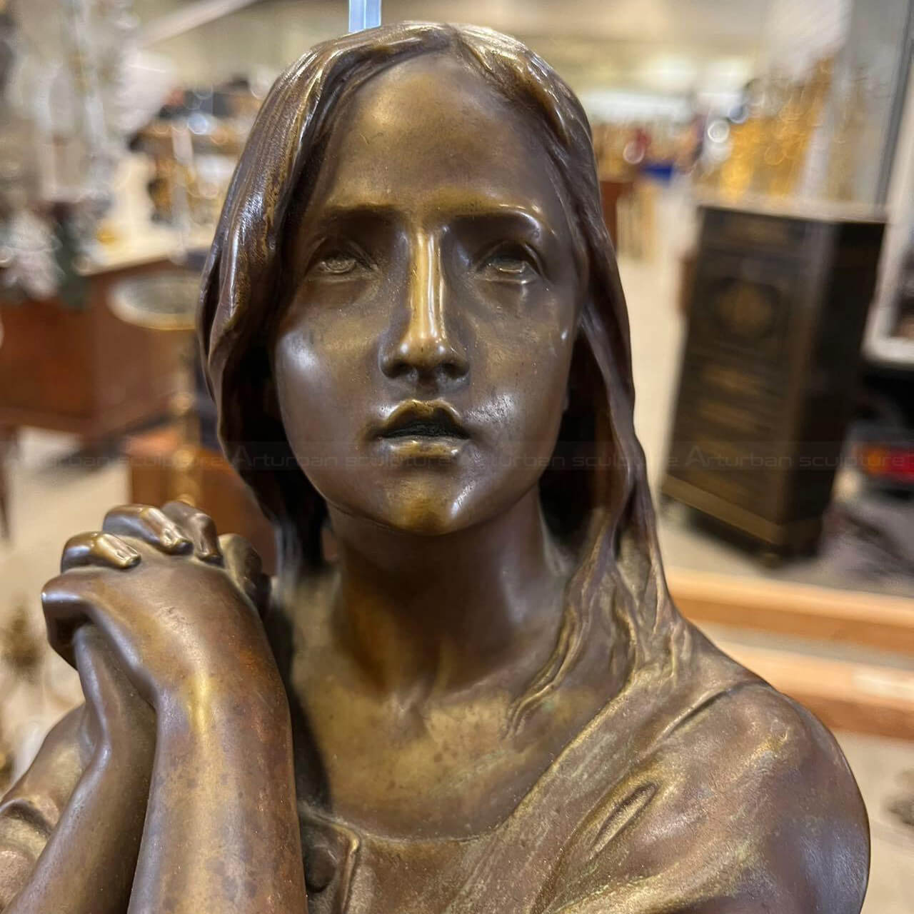 Joan of Arc Bronze Sculpture