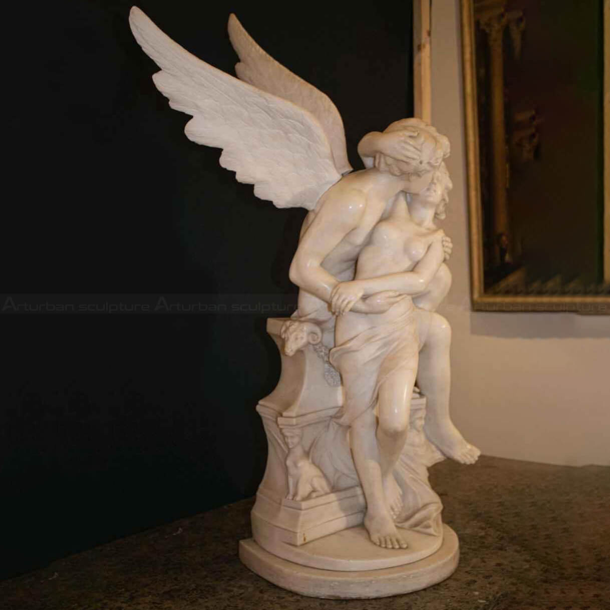 Love and Psyche Sculpture