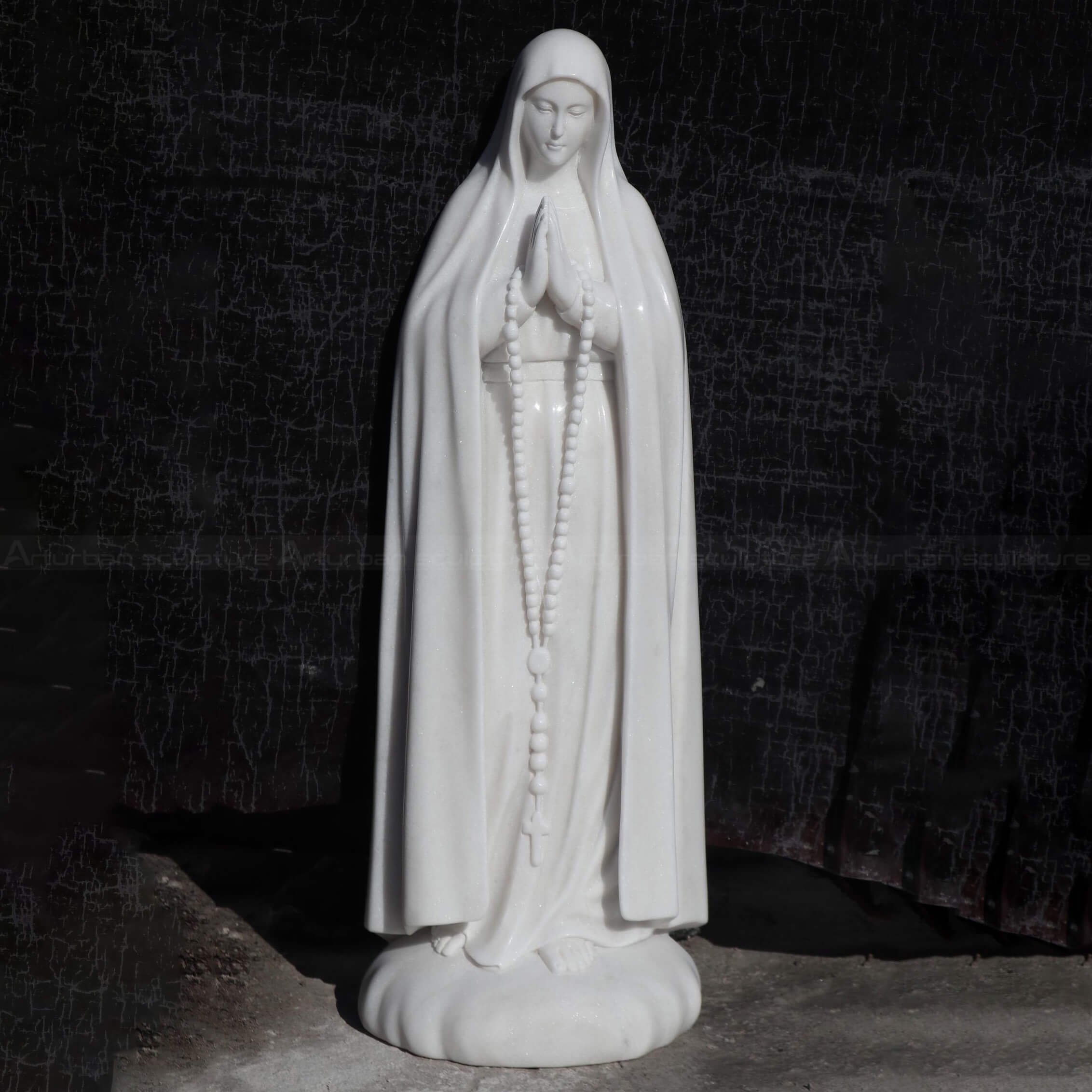 Praying Madonna Statue