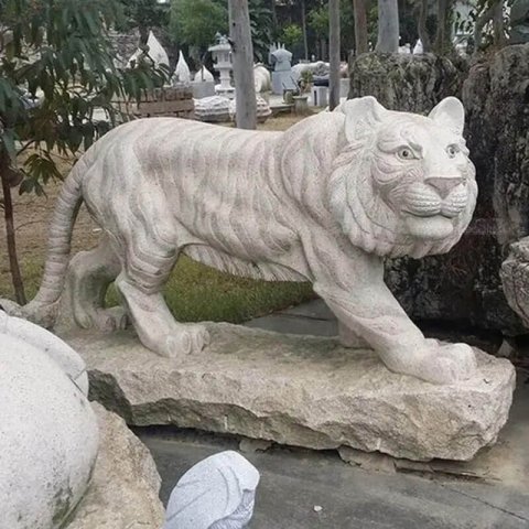 Tiger Stone Statue
