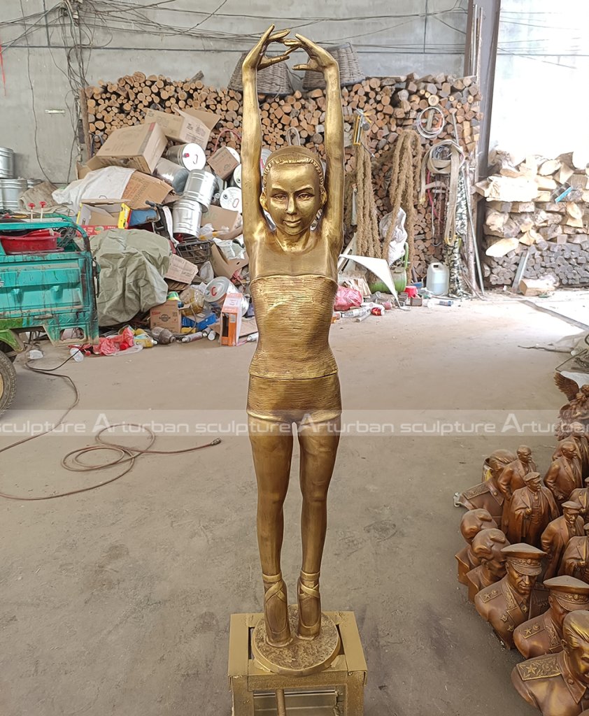 life size bronze child statue